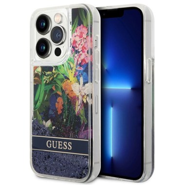 24-01-guess-guhcp14llflsb-apple-iphone-14-pro-6-1p-bleu-rigide-fleur-liquide-paillettes.jpg